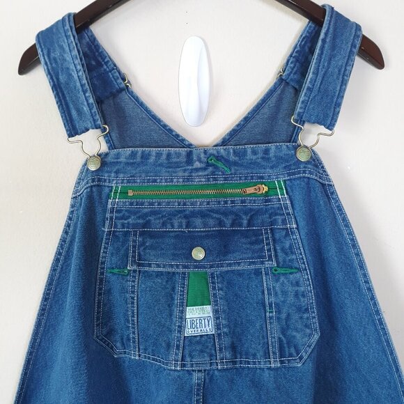 Men's Blue Denim Overalls - Picture 4 of 12